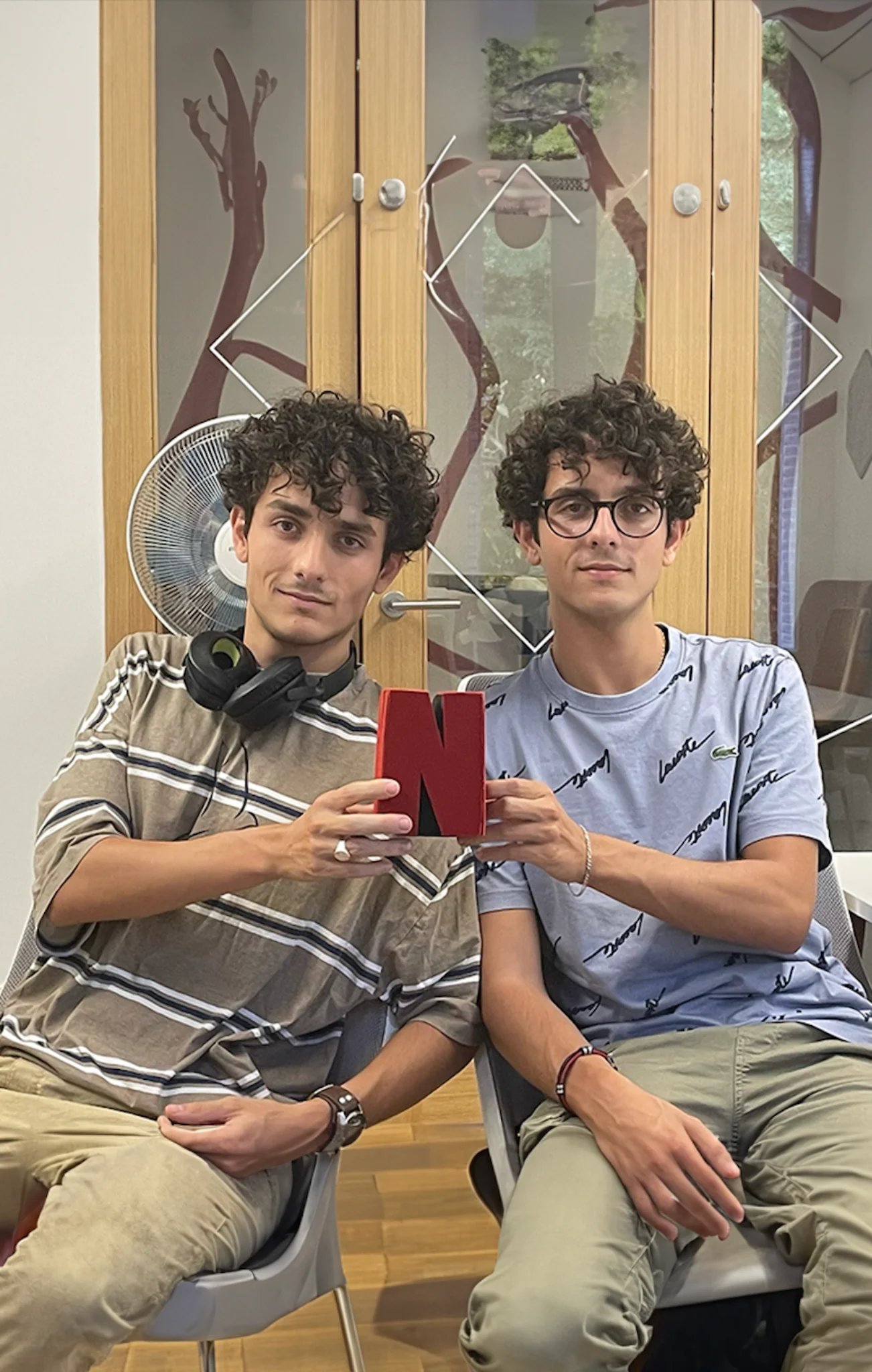 Tournage Netflix avec Antho et Geoffrey
